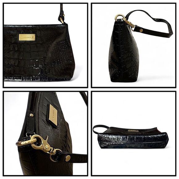 Brahmin Anytime Mini Melbourne in Black - Picture 9 of 17